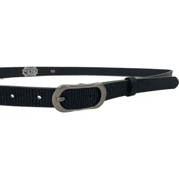 Opasek PENNY BELTS Kožený opasek 20-185-603 černý - 75 cm