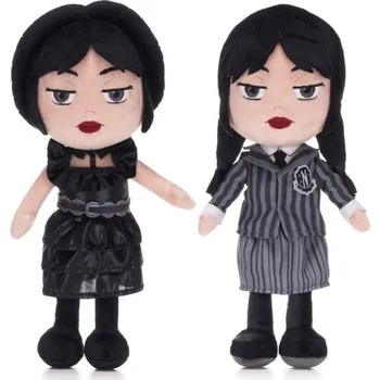 plyšák Wednesday Addams plyšová postavička 334603 33 cm mix motivů