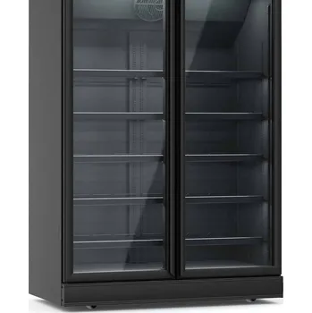 Chladnička prosklená CS INS-1000R BL černá