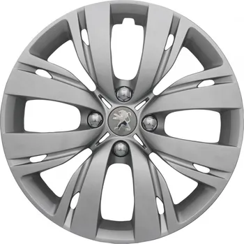 Poklice na kolo ORIGINÁLNÍ DÍL CITROËN - PEUGEOT Kryt kola 15" NIVEAU2 CHROM - originál poklice Peugeot 208 (96738463VT)