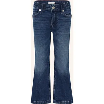 Dámské džíny Tommy Hilfiger Dívčí Zvonové Džíny, 1bj denim dark 01, 128