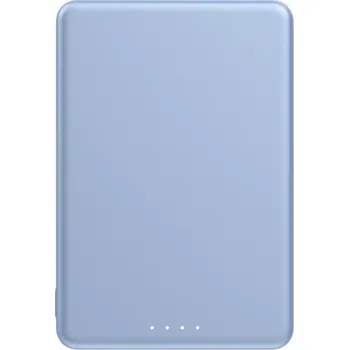 Powerbanka Super slim magnetická powerbanka 5000 mAh modrá