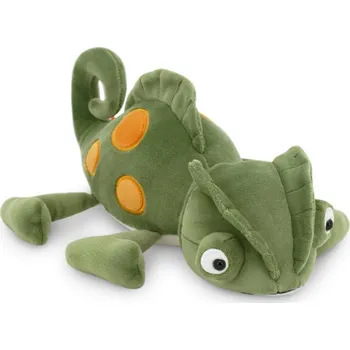 plyšák Orange Toys Plyšový chameleon zelený 30cm