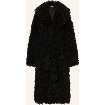 Dámský kabát Rotate Umělá Kožešina, černá