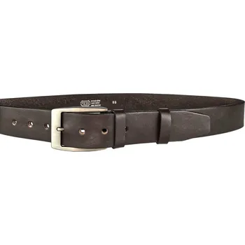 Opasek PENNY BELTS Kožený opasek 504-40 tmavě hnědý - 110 cm