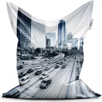 Sedací pytel Sablio Sedací vak Městská silnice - 200x140 cm