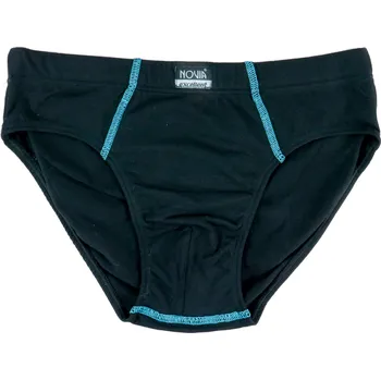 Slipy AKCE Pánské slipy NOVIA | bavlněné NM02 modré Velikost: M