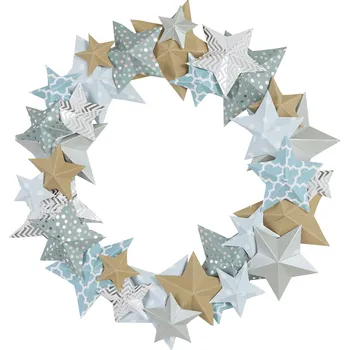 Výuková hračka Věnec s hvězdami - kreativní sada