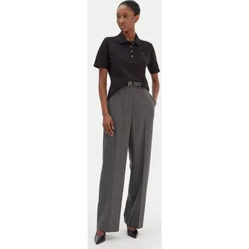 Pánské oblečení Tommy Hilfiger Polokošile 1985 WW0WW43224 Černá Regular Fit XXS