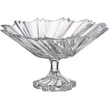 Bohemia Crystal Mísa na noze Ikaros 330mm