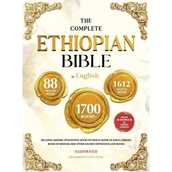 Cizojazyčná kniha THE COMPLETE ETHIOPIAN BIBLE IN ENGLISH Illustrated (Pevná)