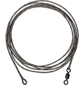 DELPHIN - Návazec The End Leadcore + Swivel 1 m 45 lb 3 ks