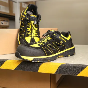 Pracovní obuv BENNON BNN BOMBIS S1 ESD NM YELLOW SANDAL (0660020768) Velikost bot: 40