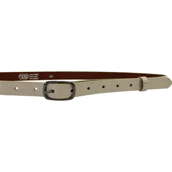 Opasek PENNY BELTS Kožený opasek 20-203-605 zlatý - 75 cm