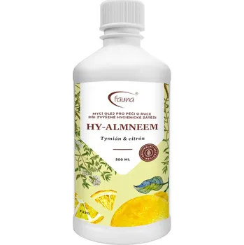 Péče o ruce AromaFauna Mycí olej HY-ALMNEEM na ruce 100 ml