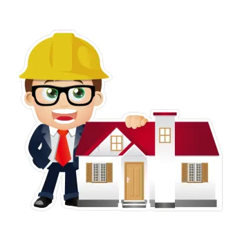 Autodoplněk Samolepka na auto Barevný stavitel 004 levá inženýr (10 x 8,8) NÁLEPKA, FÓLIE, POLEPY, TUNING, VLASTNÍ TEXT, TISK, AUTOSAMOLEPKY.cz, SAMOLEPKY, OBRÁZEK, LOGO, VÝROBA, PRODEJ