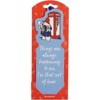 Pohádka Paddington Zakładka papierowa Czytający miś Paddin