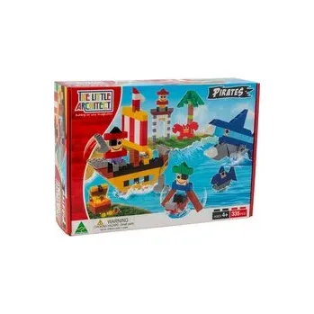 ostatní stavebnice THE LITTLE ARCHITECT Piráti 335 dílů, plastová stavebnice