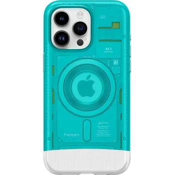 Kryt na mobil Spigen Classic C1 MagSafe Bondi Blue iPhone 15 Pro