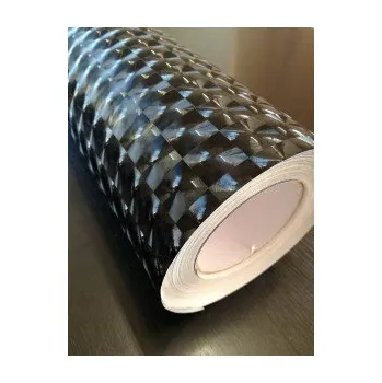 Polep vozidla FLASH 4D folie ČERNÁ (25cm x 50cm) SAMOLEPKA NA AUTO, NÁLEPKA, FÓLIE, POLEP, TUNING, VLASTNÍ TEXT, TISK, AUTOSAMOLEPKY.cz, POLEPY, OBRÁZEK, LOGO, 3D STICKERS