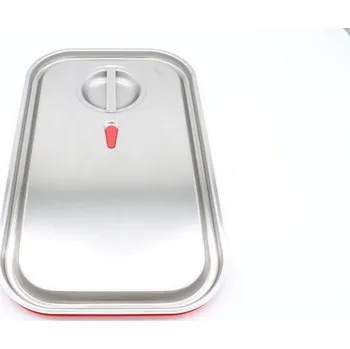 Dóza na potraviny Gastronádoba s víkem 1/1 GN – vzduchotěsné těsnění – nerezová ocel