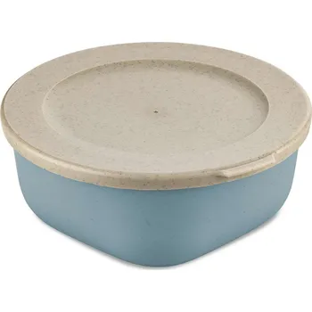 Svačinový box Koziol Vzduchotěsná nádoba na potraviny CONNECT BOWL, 700 ml, KOZIOL, nature flower blue