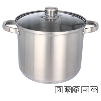 Hrnec HRNEC NA VÝVARY Z NEREZOVÉ OCELI 16 L 32 CM *2506