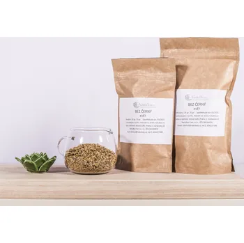 Černý bez bylinný vlasový oplach NATUBEA Hmotnost: 50 g