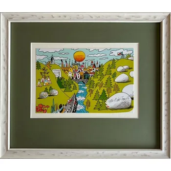 Obraz Bím Tomáš - Vltava | 37.4x32.4 (Tento obraz je k vidění na prodejně FLR)