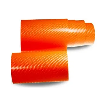 Polep vozidla Karbon 4D folie ORANŽOVÁ carbon (152cm x 50cm) SAMOLEPKA NA AUTO, NÁLEPKA, FÓLIE, POLEP, TUNING, VLASTNÍ TEXT, TISK, AUTOSAMOLEPKY.cz, POLEPY, OBRÁZEK, LOGO, 3D STICKERS