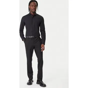 Pánská košile HUGO Košile C-Jason 50293691 Černá Slim Fit 43
