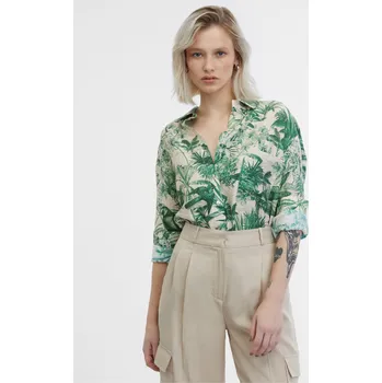 Dámská halenka Zeleno-béžová dámská košile ORSAY - Dámské Orsay Other 3278950