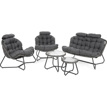 Zahradní sestava Zahradní sedací souprava 5 ks