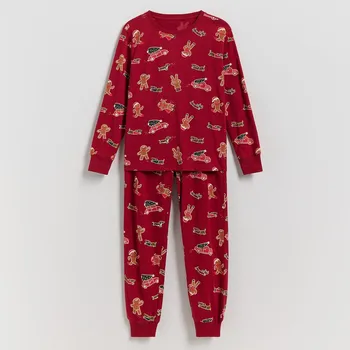 Reserved - Vánoční pyžamo - hnědá - 987HI-83X - 987HI-83X-U98