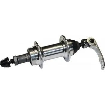 Náboj kola Náboj zadní ALU RU 36 děr, 7-rychlostní, šroubovací, stříbrný