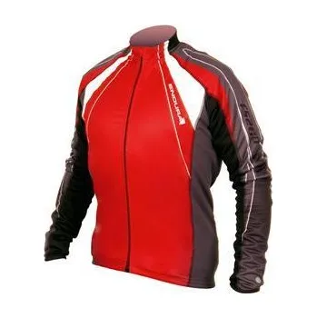 Cyklistická bunda Pánská bunda Endura FS260-Pro JetStream II, červená