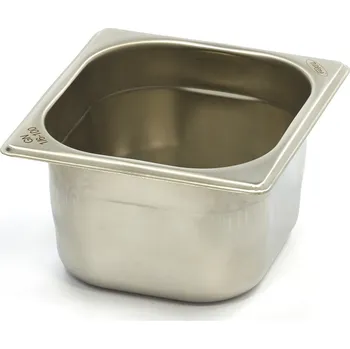 Dóza na potraviny Gastronádoba 1/6 GN – hloubka 10 cm – 17,6 x 16,2 cm – nerezová ocel
