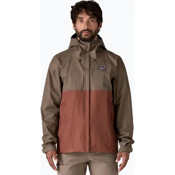Pánské oblečení Pánská nepromokavá bunda Patagonia Torrentshell 3L Rain marlow brown