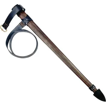 Replika zbraně Drakkaria Kožená pochva pro středověký jedenapůlruční meč