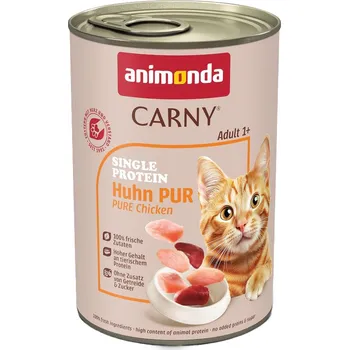 Krmivo pro kočku 24x400g animonda Carny Single Protein Adult - čistě kuřecí