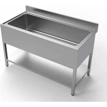 Nerezový dřez CS700 dřezový stůl 1400