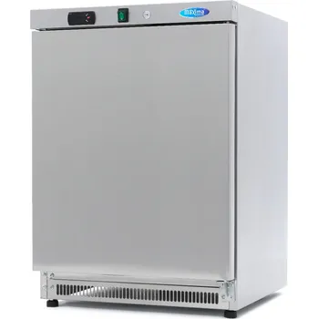 Mraznička Mraznička &#8211; 200 l &#8211; 2 pevné police &#8211; nerezová ocel