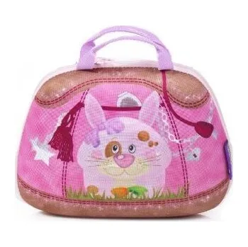 OKIEDOG Taška na svačinu přes rameno Králík - růžová