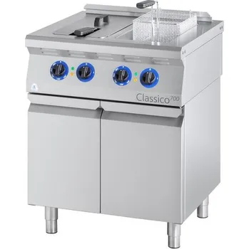 fritéza ALBA E-F-222/900 D Elektrické fritézy – dvojité