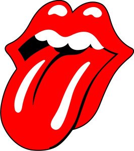 Samolepka na auto Rolling Stones 004 (44,3 x 50) NÁLEPKA, FÓLIE, POLEPY, TUNING, VLASTNÍ TEXT, TISK, AUTOSAMOLEPKY.cz, SAMOLEPKY, OBRÁZEK, LOGO, VÝROBA, PRODEJ
