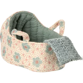 Hračka MAILEG Košík pro myšky - Blue S25