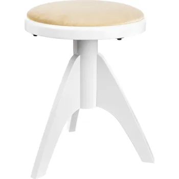 Bespeco SG3 Kulatá klavírní stolička White