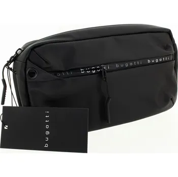Kabelka BUGATTI Pánská černá ledvinka 496604-01-613 Velikost