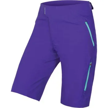 Cyklistické kalhoty Dámské kraťasy Endura Singletrack Lite II, fialové