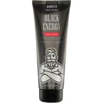 Koupelová kosmetika Biobaza MEN sprchový gel black energy 220 ml